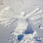 Angel in the snow